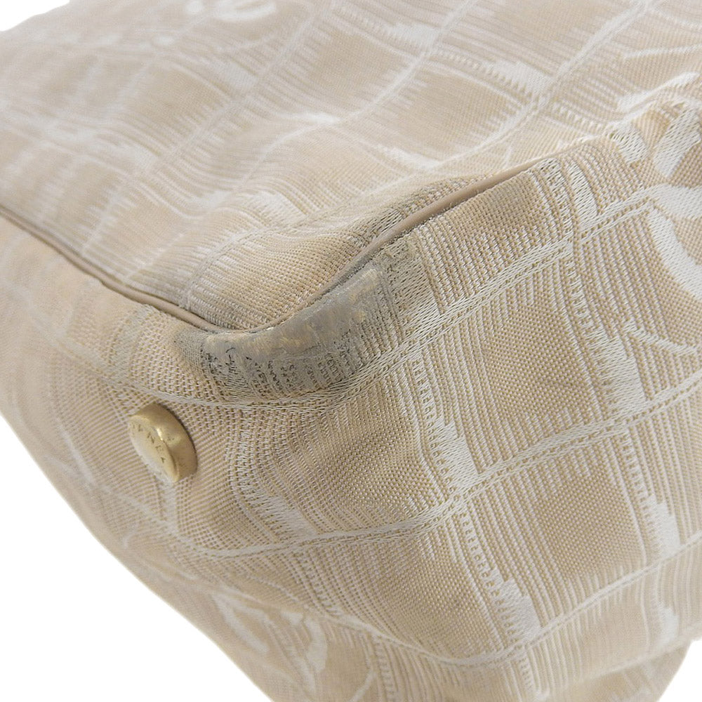 Top Quality Chanel Nylon Canvas Tote MM A15991 Beige