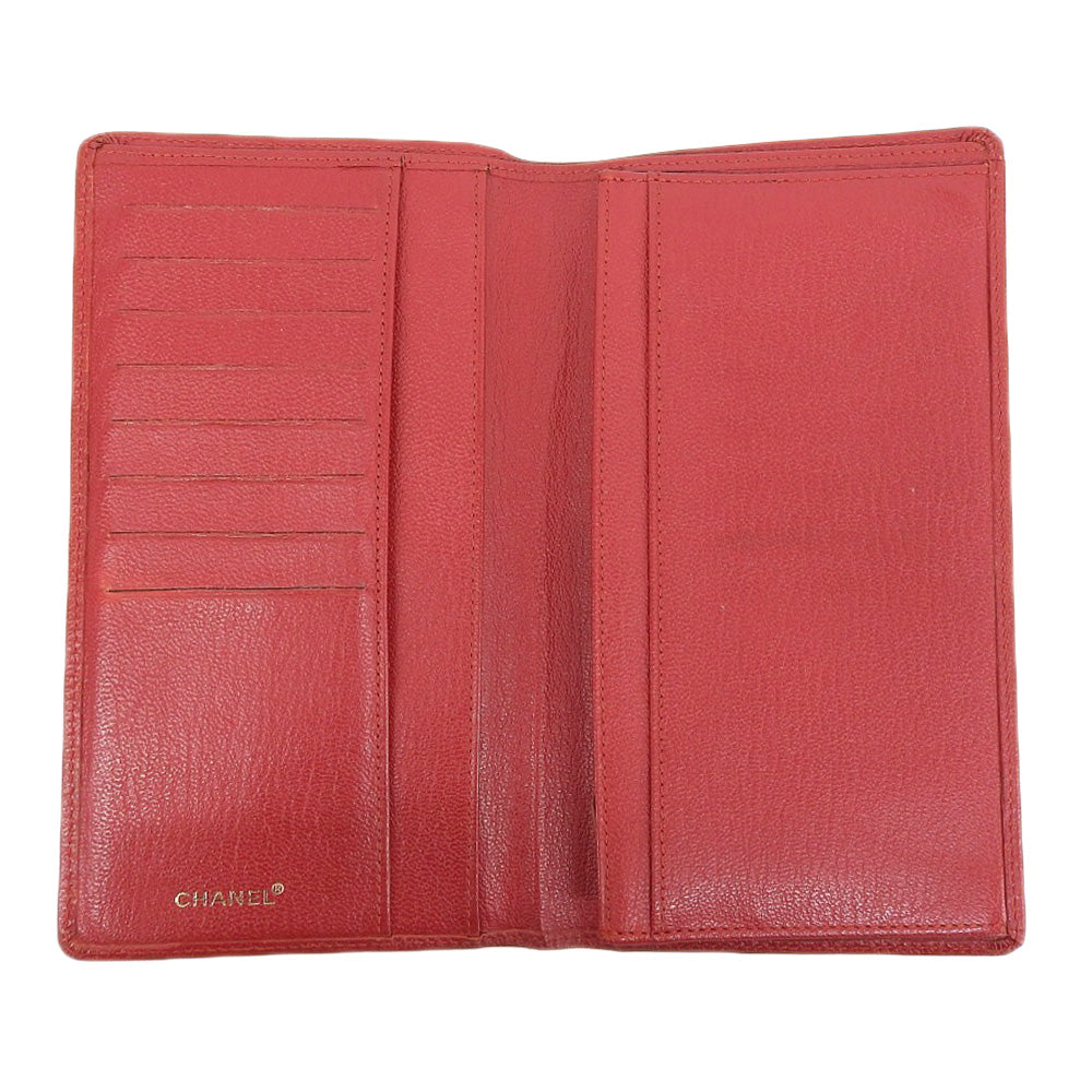 Top Quality Chanel Leather Bifold Long Wallet A11866