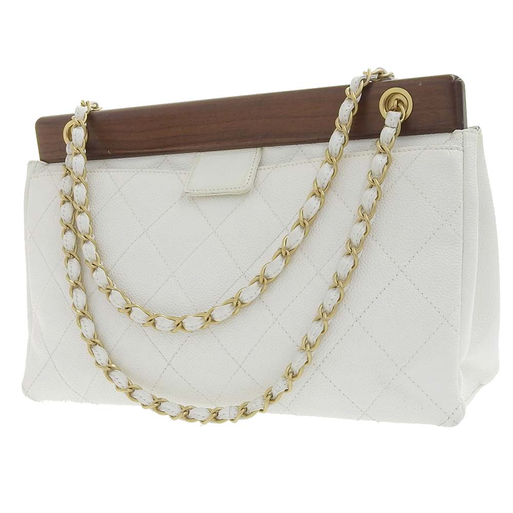 Top Quality Chanel Caviar Skin Vintage Shoulder Bag