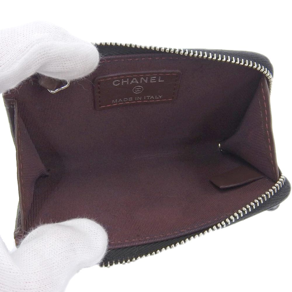 Top Quality Chanel Lambskin Coin Case A68943