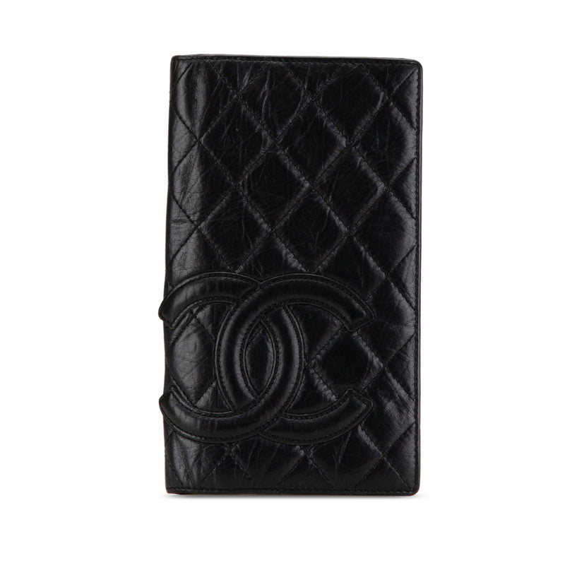 Top Quality Chanel Cambon Line Lambskin Long Wallet