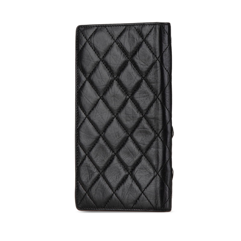 Top Quality Chanel Cambon Line Lambskin Long Wallet