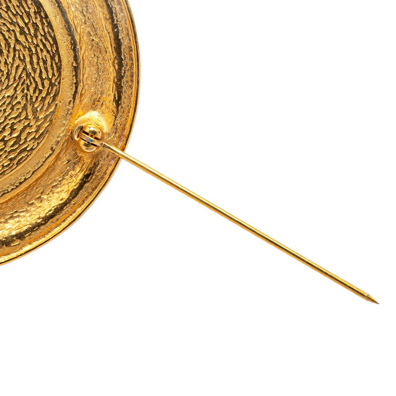 Top Quality Chanel Cambon Gold Plated Brooch