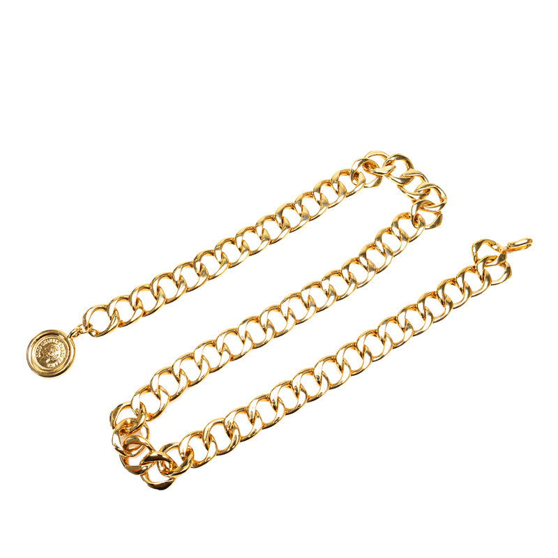 Top Quality Chanel Vintage Coco Mark Medallion Chain Belt