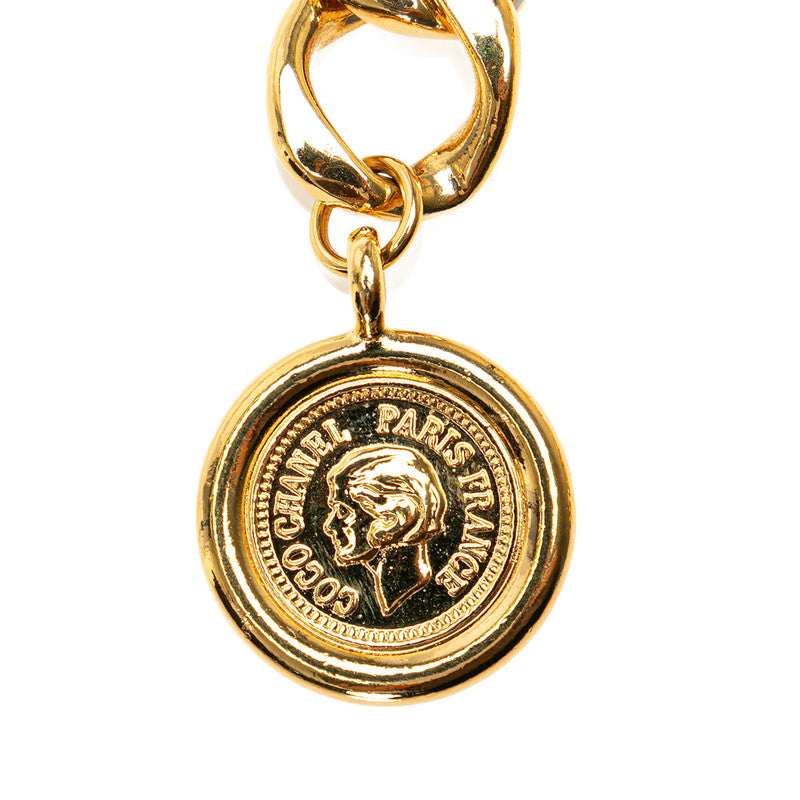 Top Quality Chanel Vintage Coco Mark Medallion Chain Belt