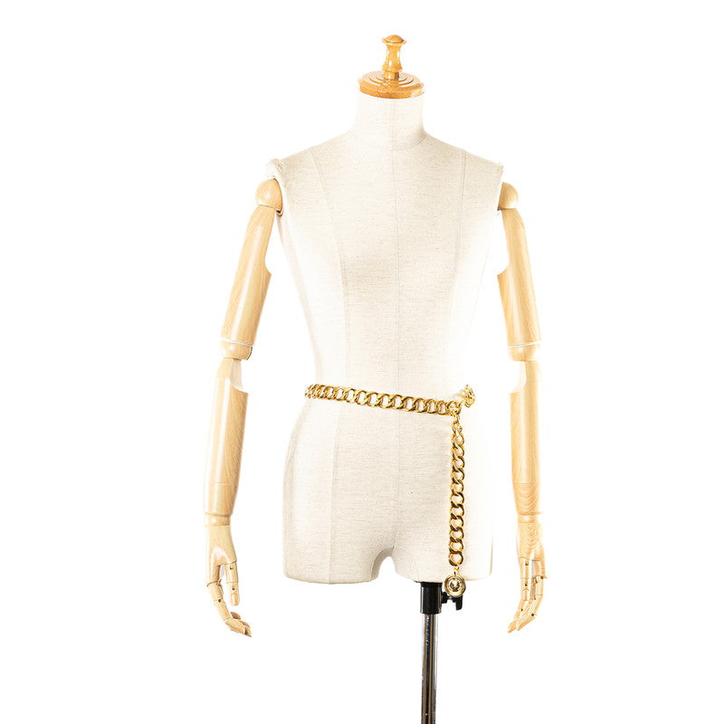 Top Quality Chanel Vintage Coco Mark Medallion Chain Belt