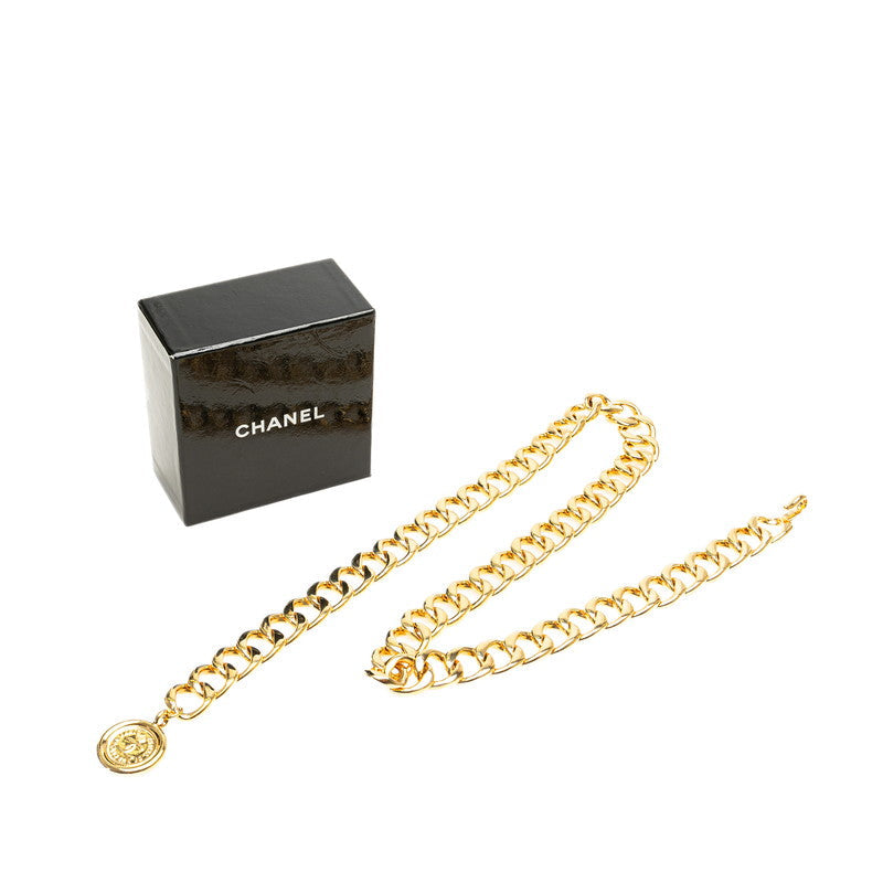 Top Quality Chanel Vintage Coco Mark Medallion Chain Belt