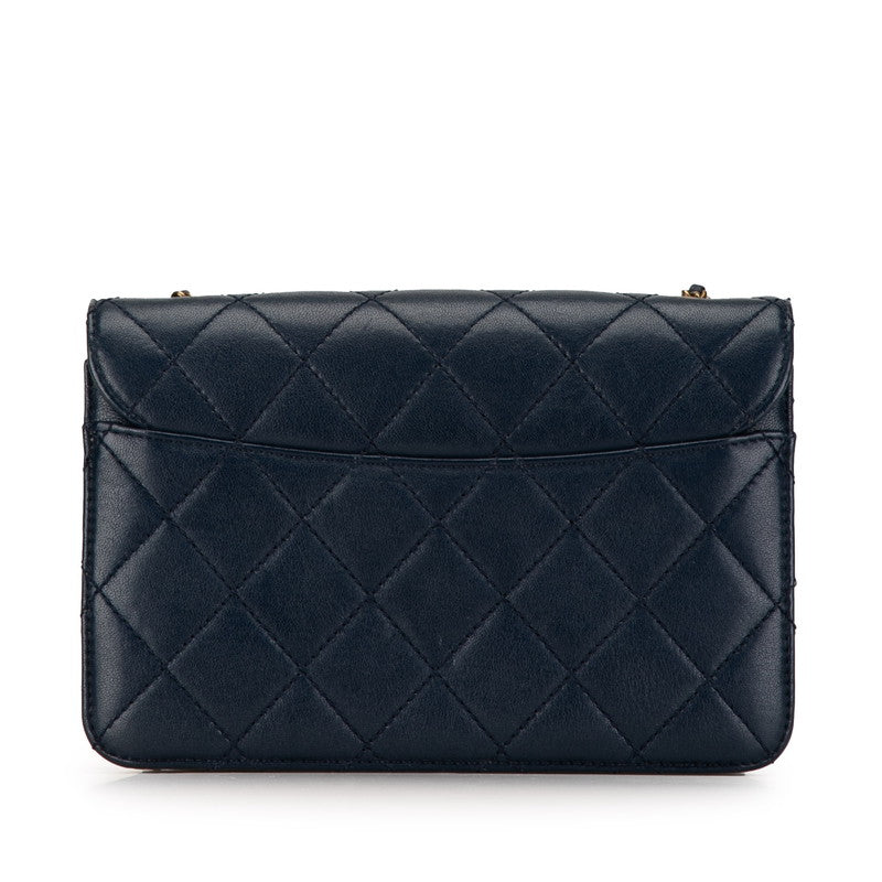 Top Quality Chanel Lambskin Coco Mark Matelasse Shoulder Bag