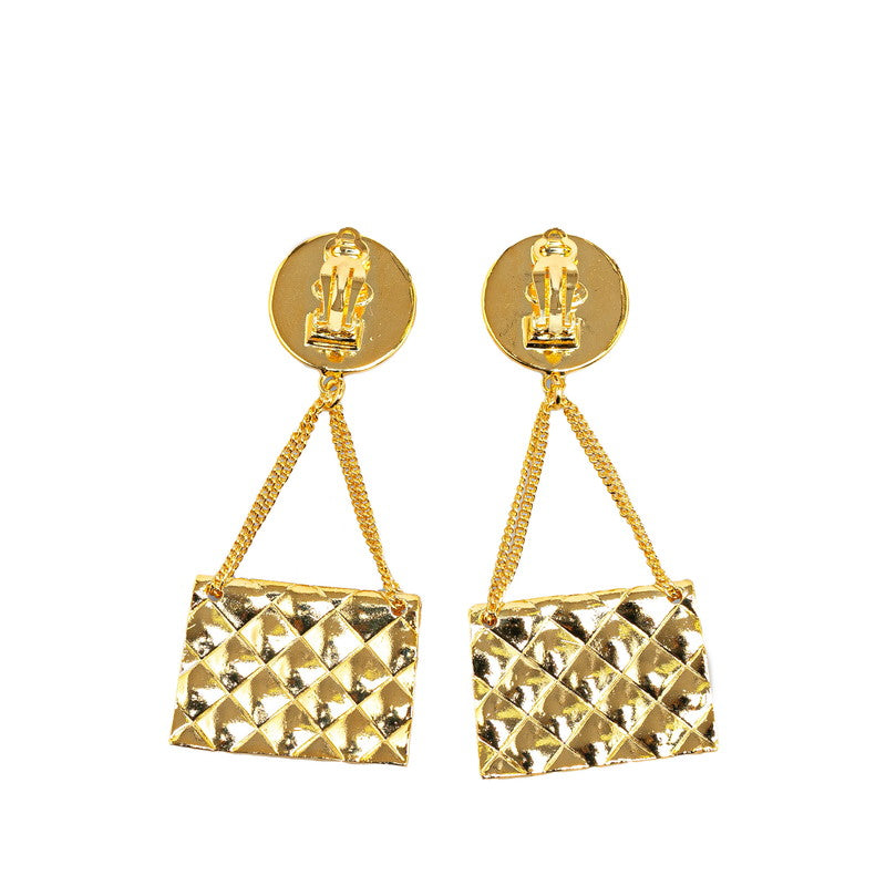Top Quality Chanel Coco Mark Earrings Gold Plated