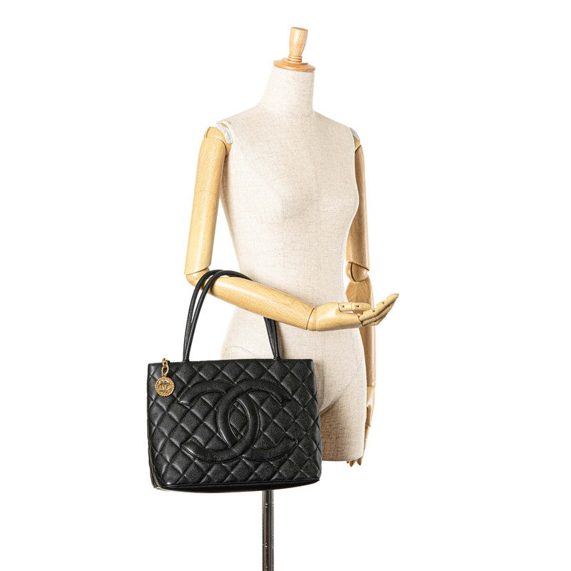 Top Quality Chanel Caviar Skin Matelasse Tote Bag A01804