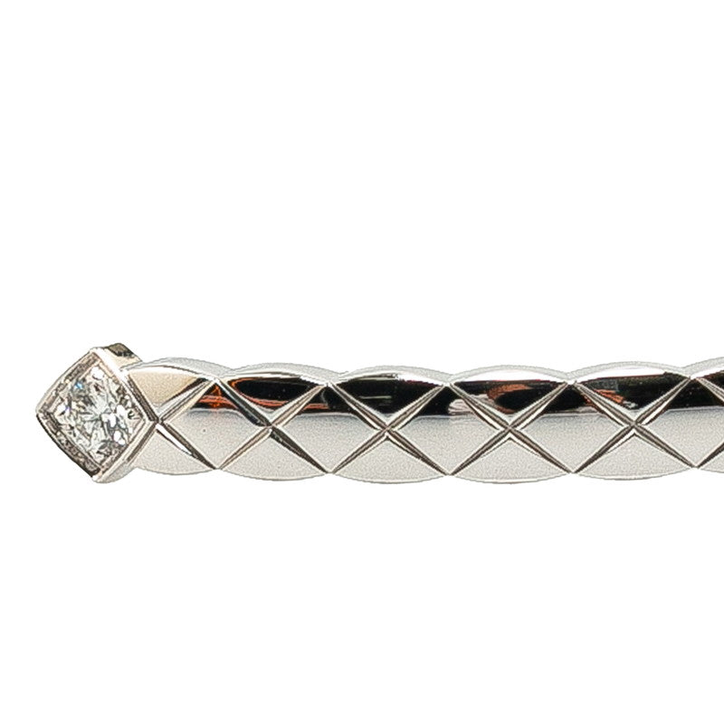 Top Quality Chanel Matelasse Coco Crush Bracelet K18WG White Gold