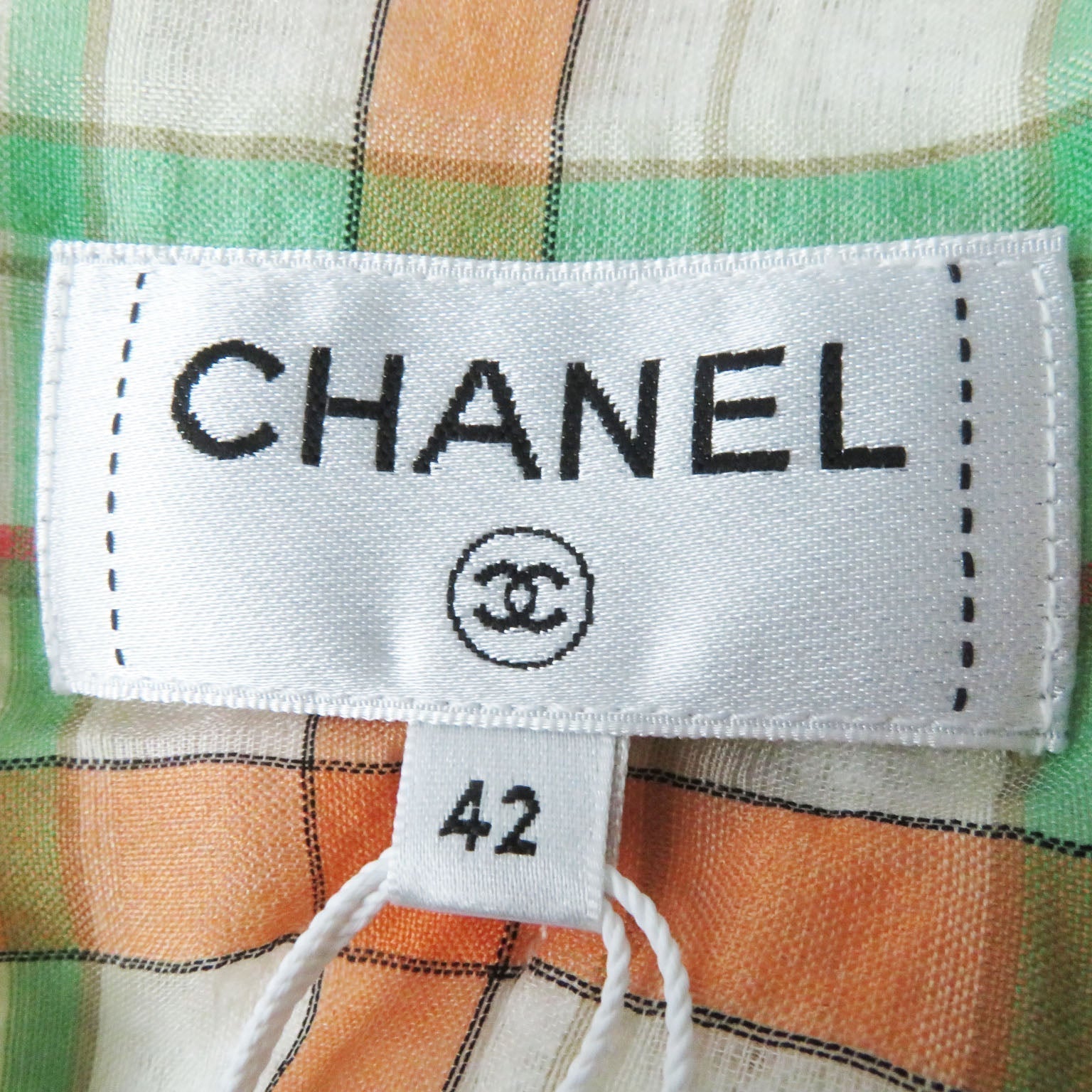 Top Quality Chanel Tweed Skirt P62765 Ecru 42