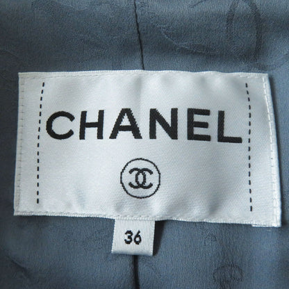 Top Quality Chanel P57148 Coat with COCO Mark Buttons