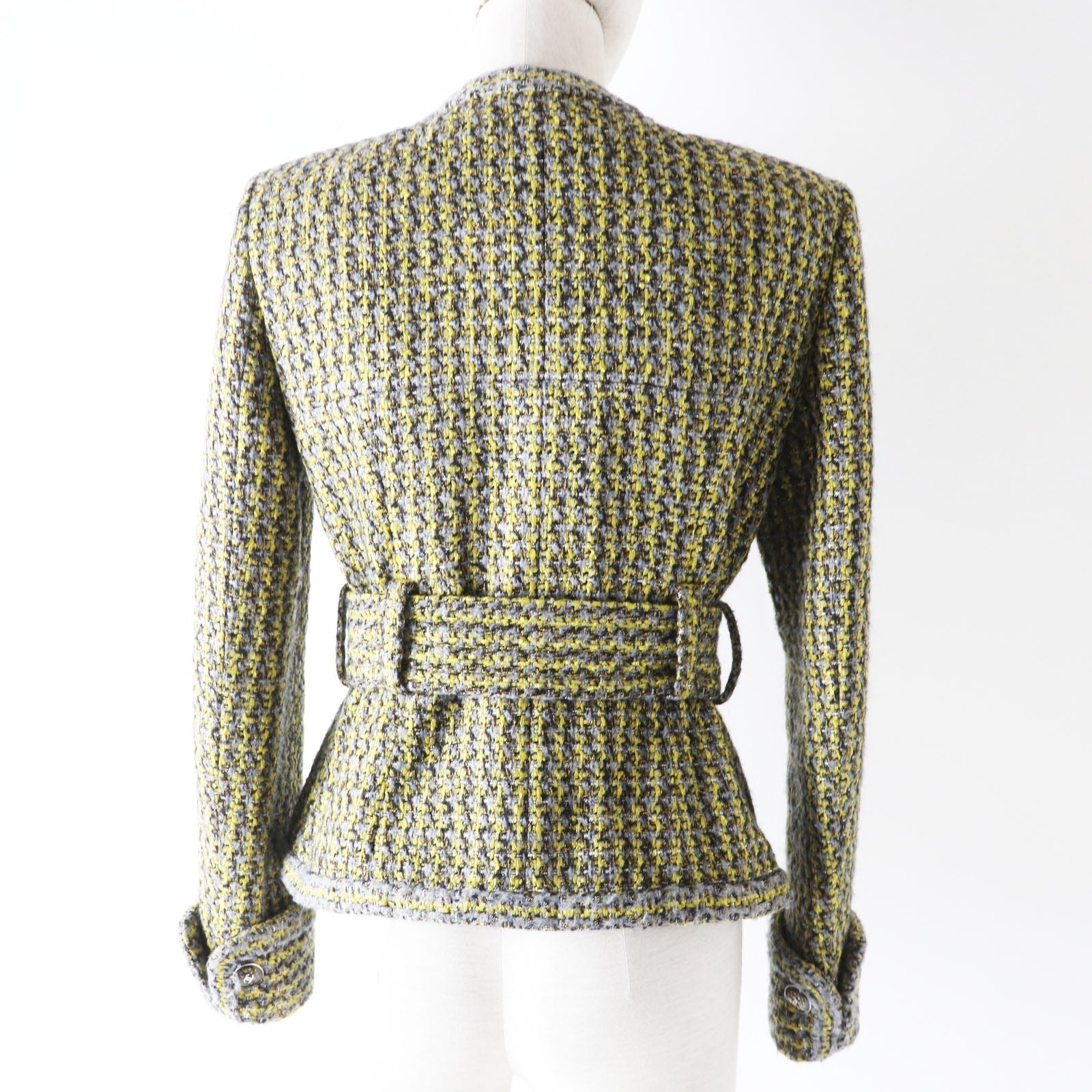 Top Quality Chanel P57148 Coat with COCO Mark Buttons