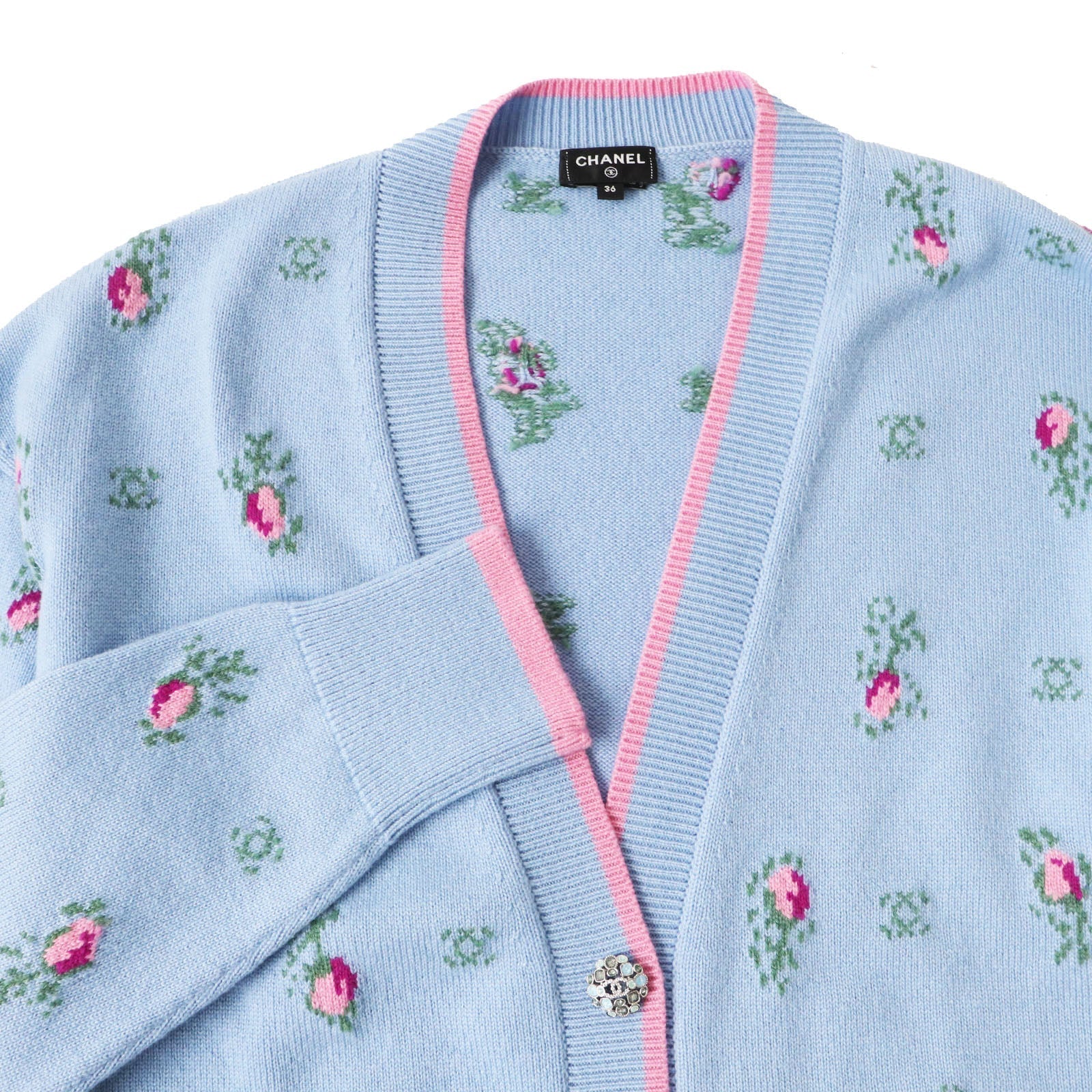Top Quality Chanel Cashmere COCO Mark Button Setup