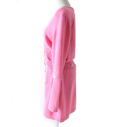 Top Quality Chanel Cashmere One Piece Set Pink