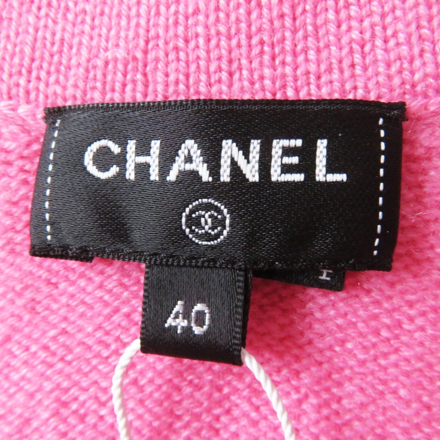 Top Quality Chanel Cashmere One Piece Set Pink