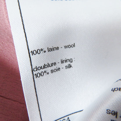 Top Quality Chanel Wool COCO Mark Button Jacket Pink