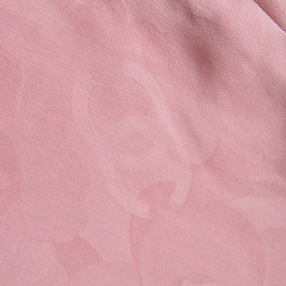 Top Quality Chanel Wool COCO Mark Button Jacket Pink
