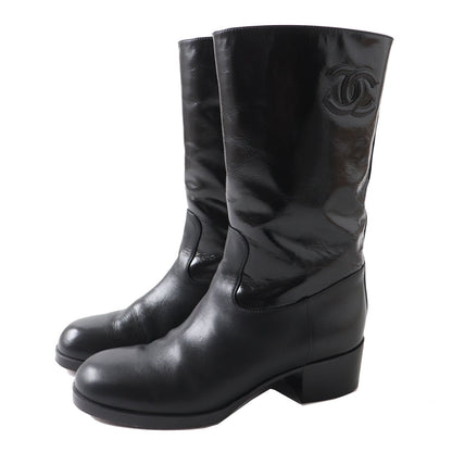 Top Quality Chanel COCO Mark Medium Boots G37981