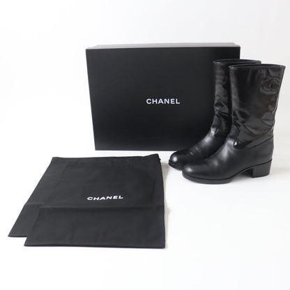 Top Quality Chanel COCO Mark Medium Boots G37981