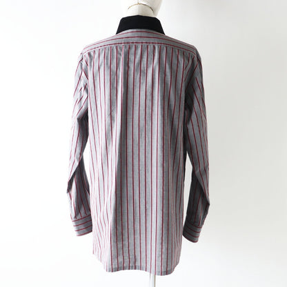 Top Quality Chanel Long Sleeve Shirt P73409 Gray/Pink/Black