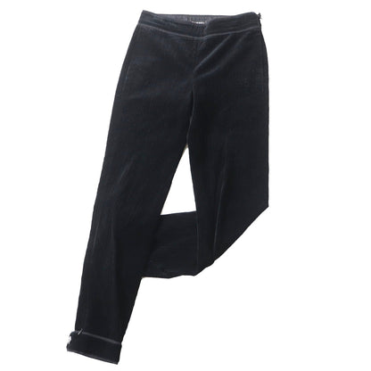 Top Quality Chanel Velour Pants Black 34 Women