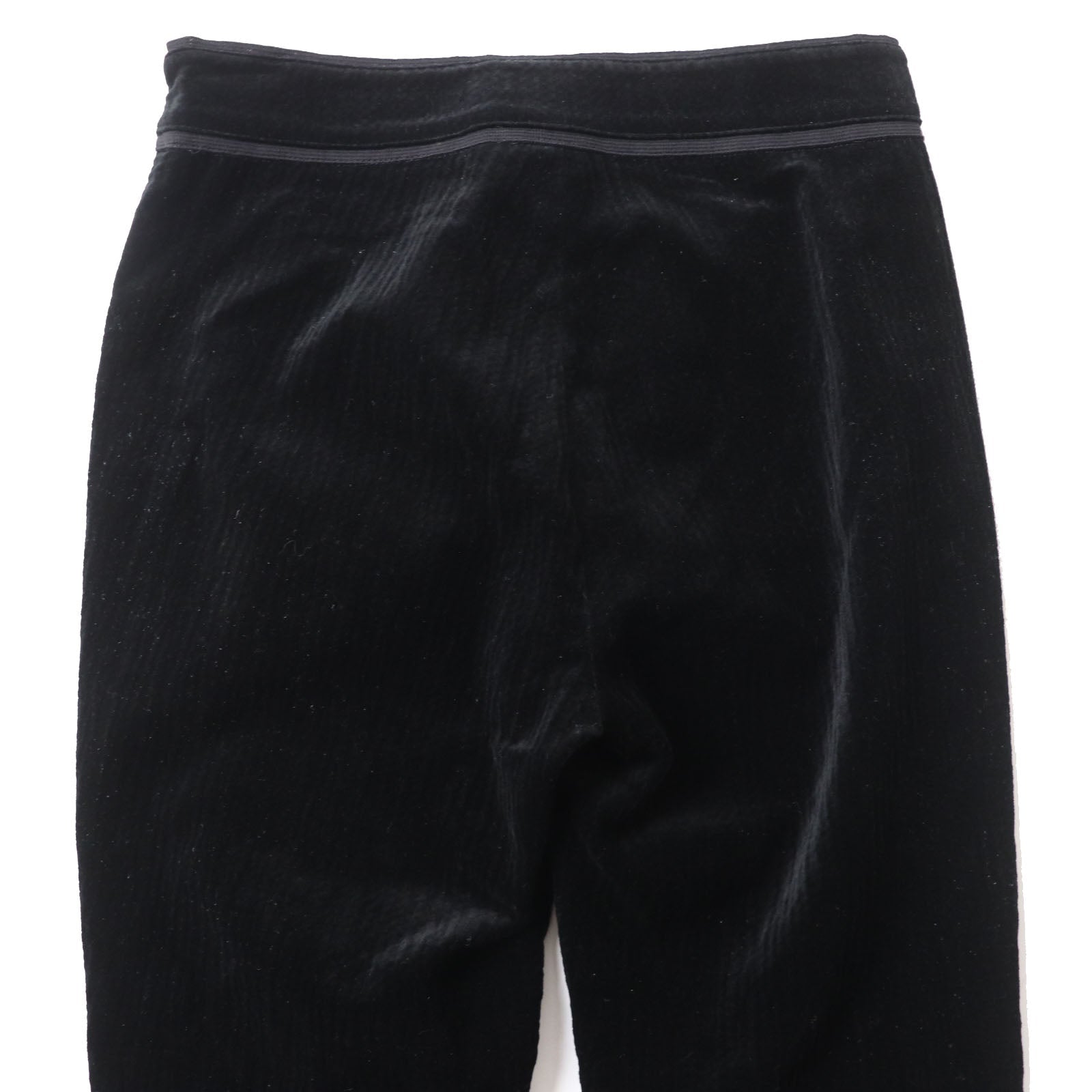 Top Quality Chanel Velour Pants Black 34 Women