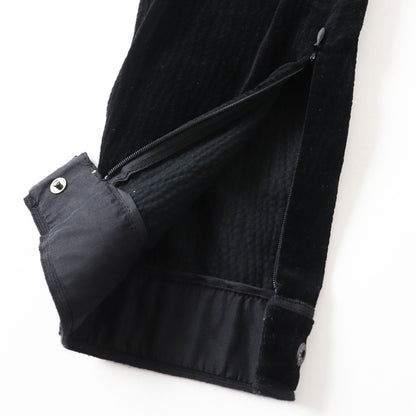 Top Quality Chanel Velour Pants Black 34 Women