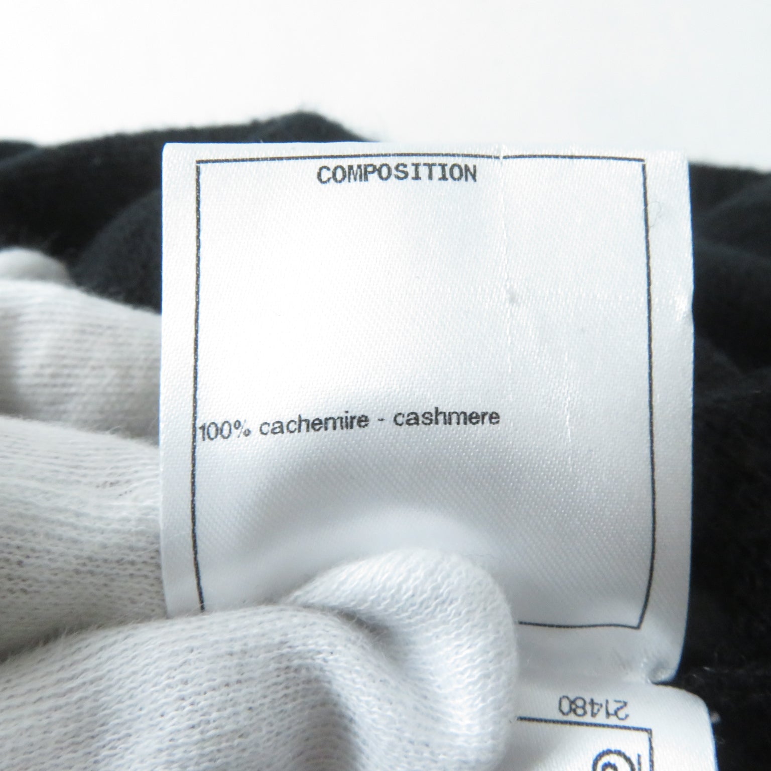 Top Quality Chanel Cashmere Off-Shoulder Knit Sweater