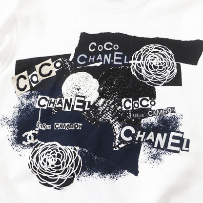 Top Quality Chanel Graphic Logo Sweatshirt Cotton XS