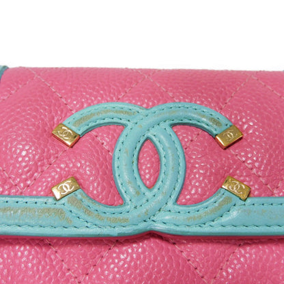Top Quality Chanel CC Filigree Card Holder