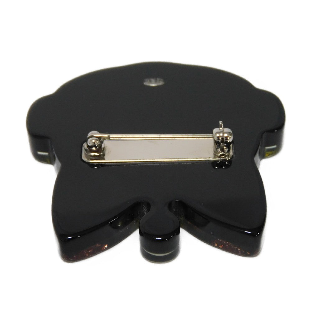 Top Quality Chanel Glitter Coco Mark Cat Robot Brooch