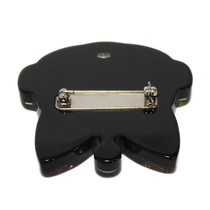 Top Quality Chanel Glitter Coco Mark Cat Robot Brooch