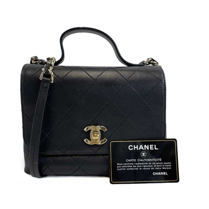 Top Quality Chanel Classic Double Pocket Top Handle