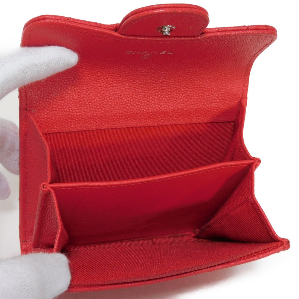 Top Quality Chanel Matelasse Compact Wallet A31504