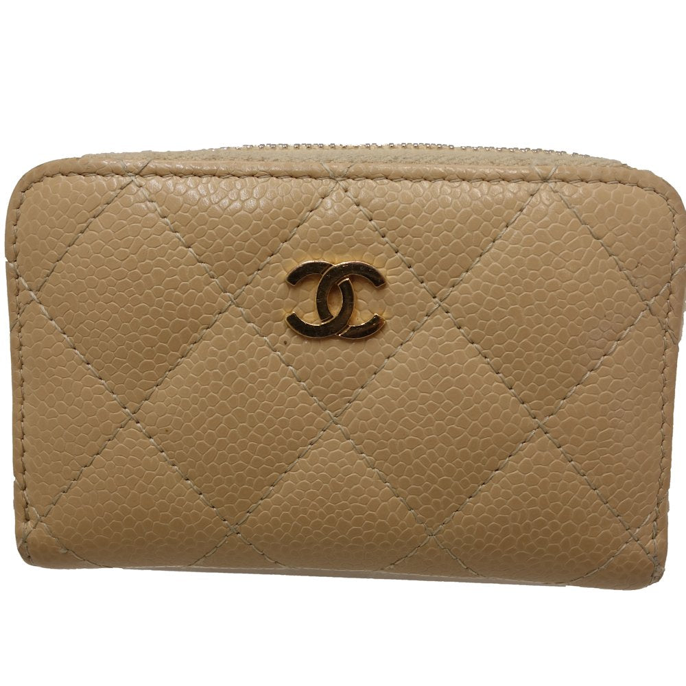 Top Quality Chanel Caviar Skin Matelasse Coin Purse AP0126
