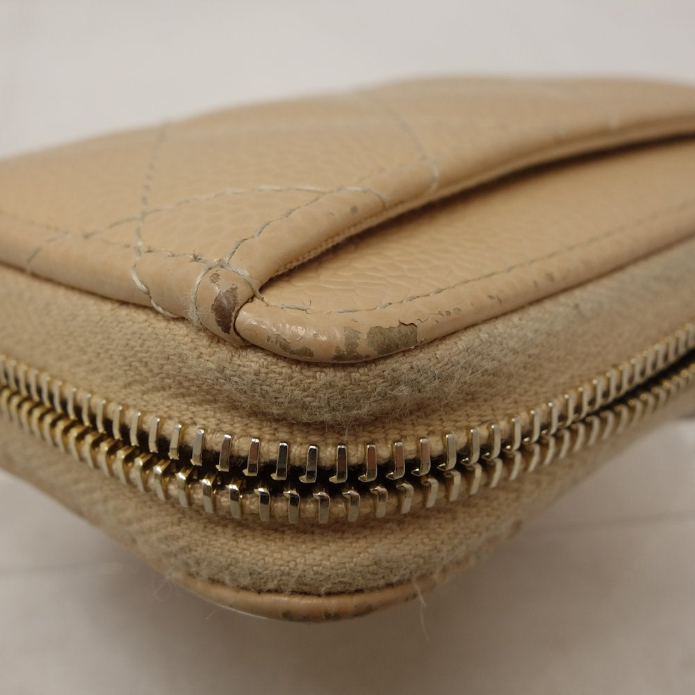 Top Quality Chanel Caviar Skin Matelasse Coin Purse AP0126