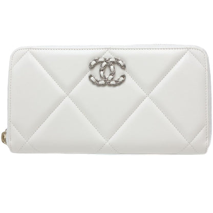 Top Quality Chanel Leather Matelasse CC Mark Long Wallet