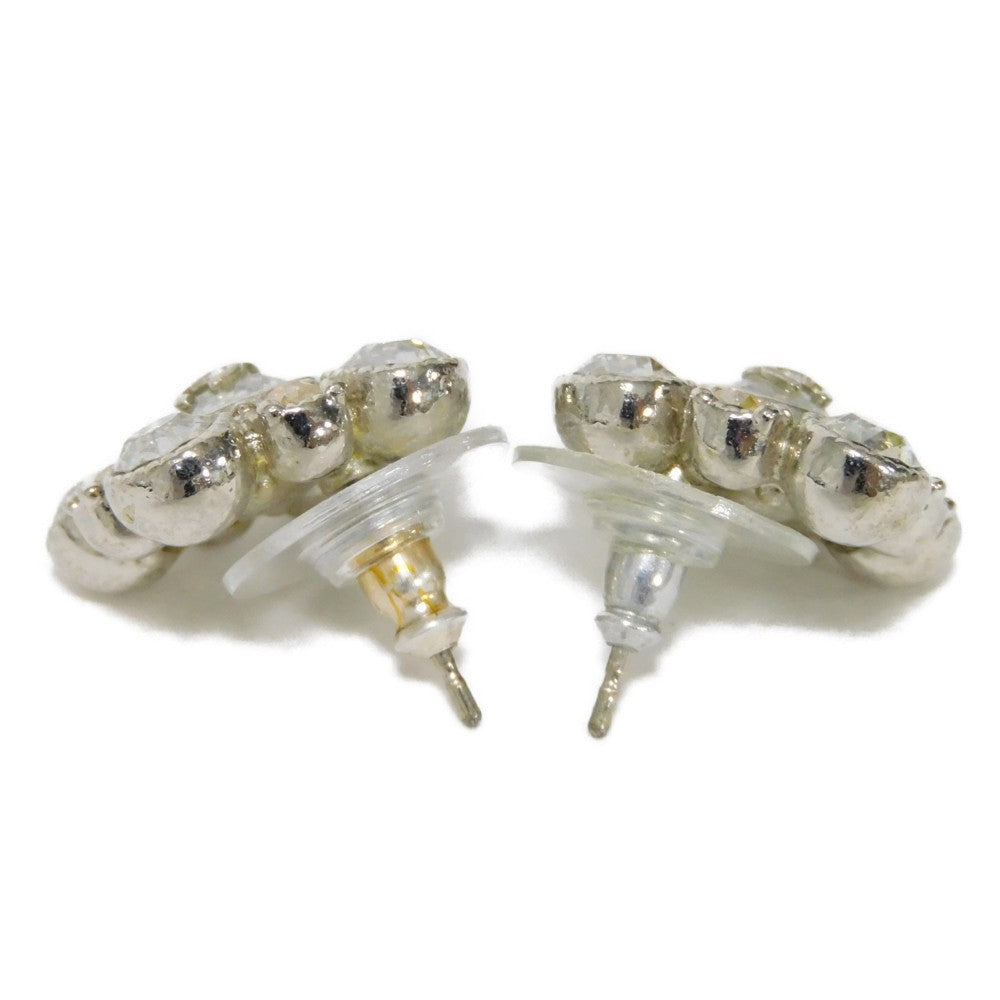 Top Quality Chanel Crystal Flower Coco Mark Earrings A37285