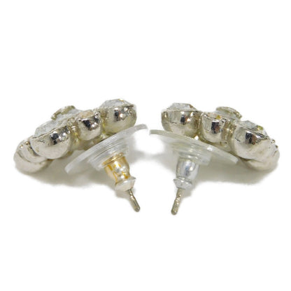 Top Quality Chanel Crystal Flower Coco Mark Earrings A37285