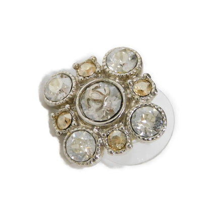 Top Quality Chanel Crystal Flower Coco Mark Earrings A37285