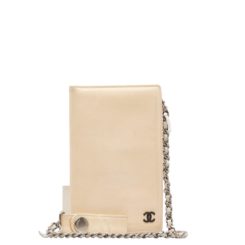 Top Quality Chanel Coco Mark Card Case Patent Leather
