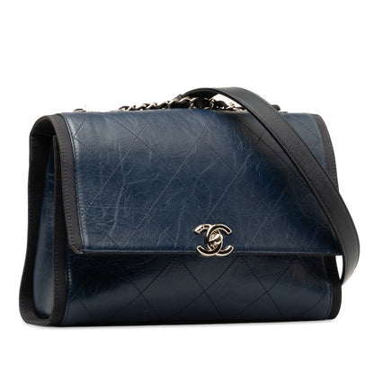 Top Quality Chanel Coco Mark Leather Chain Shoulder Bag
