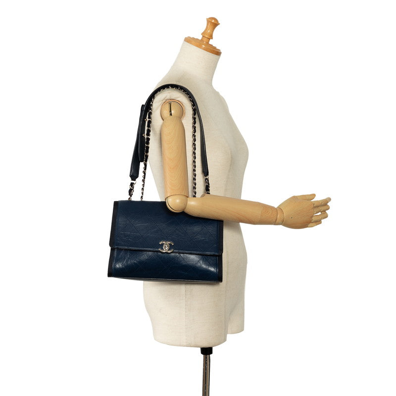 Top Quality Chanel Coco Mark Leather Chain Shoulder Bag