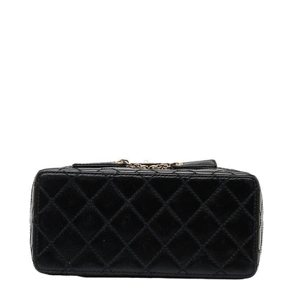 Top Quality Chanel Lambskin Matelasse Vanity Bag