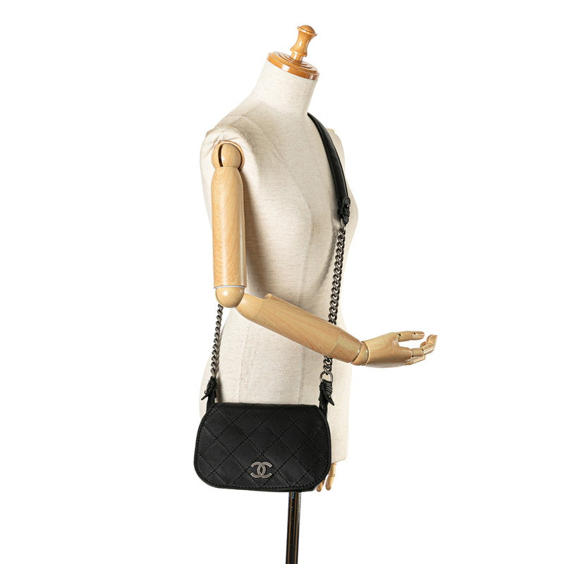 Top Quality Chanel Leather Coco Mark Chain Shoulder Bag