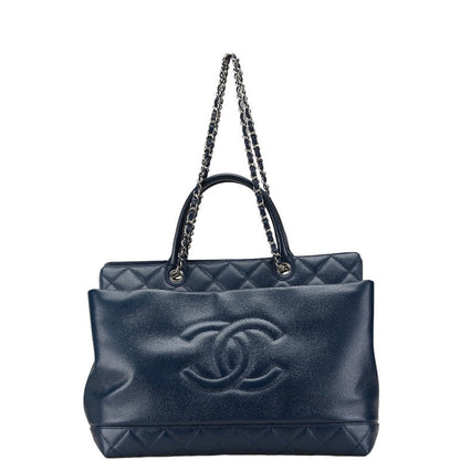 Top Quality Chanel Caviar Matelasse Coco Mark 2WAY Handbag