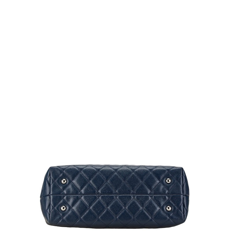 Top Quality Chanel Caviar Matelasse Coco Mark 2WAY Handbag
