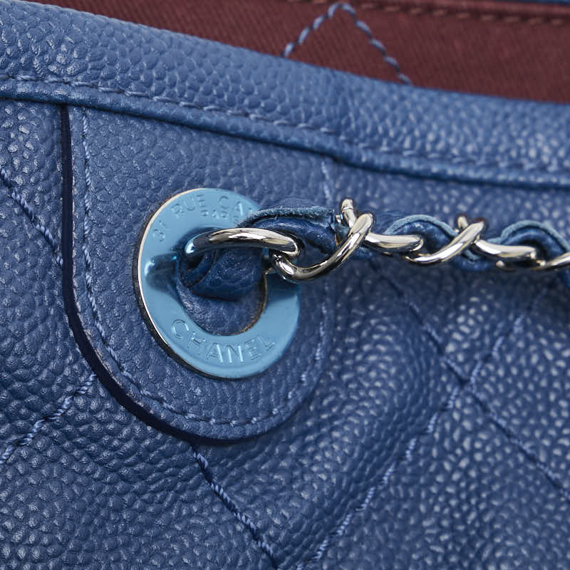 Top Quality Chanel Caviar Skin Matelasse Coco Mark Chain Tote